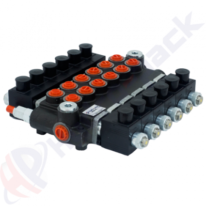 product 80 литра Магнитно управляван контролен клапан , 6Z80 , 6 макари , G 1/2" , макара с отвотен център, 12 V image thumb